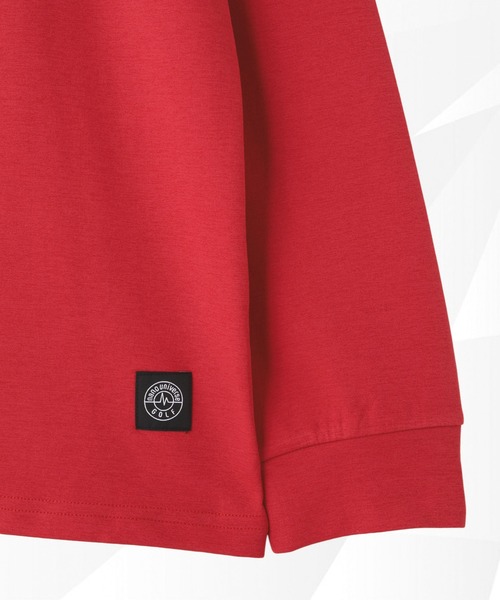 NANO universe(ナノユニバース)の「nano universe GOLF/NUGロングスリーブプリントモックネックCS(Tシャツ/カットソー・メンズ・ホワイト/レッド/ブラック・M/L)」の8枚目の写真