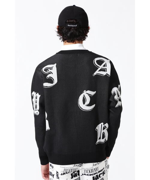 JACK BUNNY ジャックバニー 長袖ニット ブルー 1 JACK BUNNY ジャック