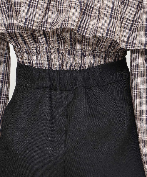 AND COUTURE(アンドクチュール)の「コンパクトショートパンツ(その他パンツ・レディース・ブラック系その他/ブラック・SMALL/MEDIUM)」の6枚目の写真