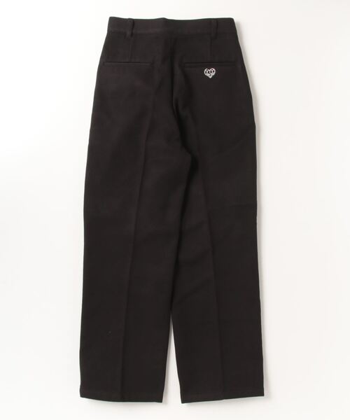 HTH(エイチティーエイチ)の「Wool like slacks(スラックス・レディース・ブラック/カーキ・MEDIUM/SMALL)」の3枚目の写真