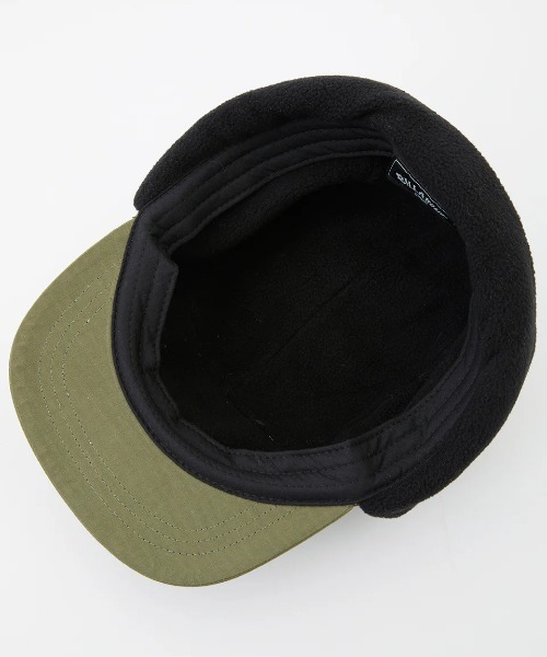 BILLABONG（ビラボン）の「BILLABONG メンズ TRAPPER CAP キャップ 【2024年秋冬モデル】/ビラボントラッパーキャップ（キャップ・メンズ・ベージュ/ブラック/アーミー・FREE）」の4枚目の写真