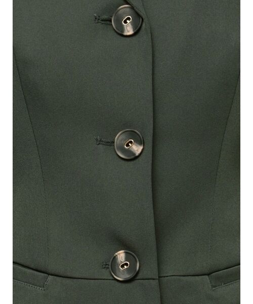 RESEXXY（リゼクシー）の「ペプラムテーラードジャケット（テーラードジャケット・レディース・ブラック/アイボリー/グリーン・FREE）」の8枚目の写真