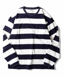 HOUSTON ボーダーロングTシャツ