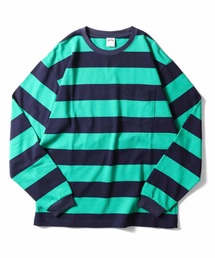 HOUSTON ボーダーロングTシャツ