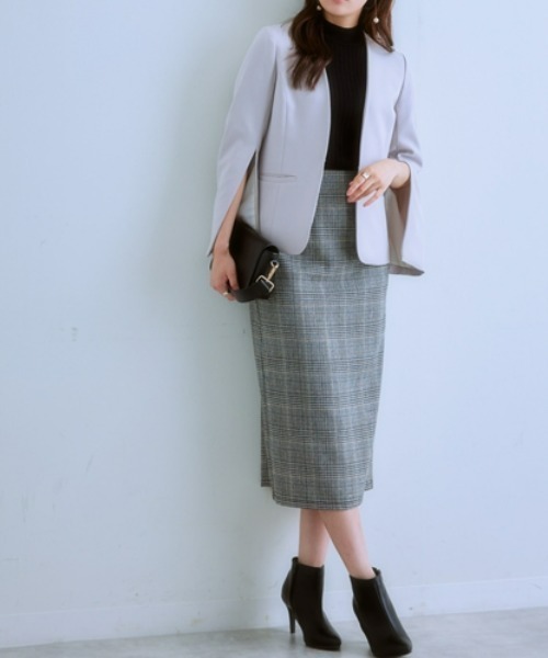 7days Life Styling(セブンデイズライフスタイリング)の「5分袖ワイドリブニット(静電防止・毛玉になりにくい・UVカット・タンブル乾燥OK)(ニット/セーター・レディース・ベージュ/グリーン系/レッド/ブラック/杢グレー/ブルー・S/M/L/LL/3L/4L)」の18枚目の写真