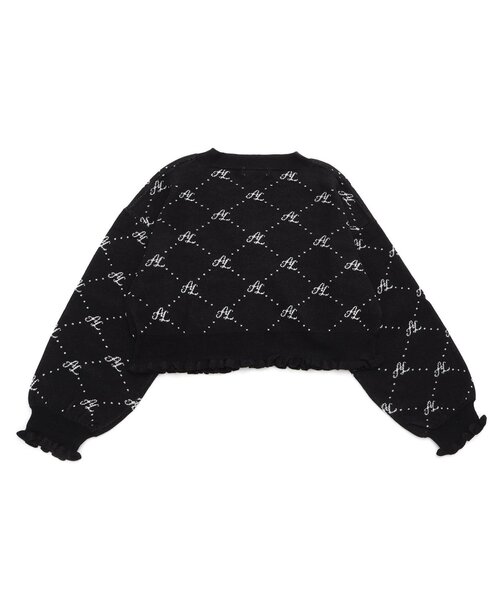 algy(アルジー)の「ソウガラニットカーデ(カーディガン/ボレロ・キッズ・ブラック/オフホワイト・XX-SMALL/X-SMALL/SMALL/MEDIUM)」の8枚目の写真
