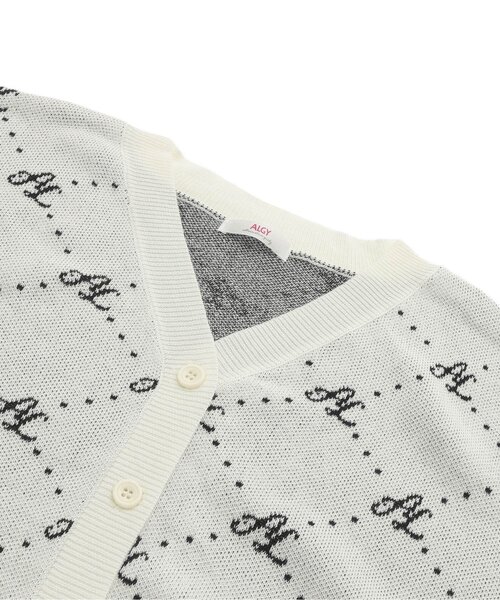 algy(アルジー)の「ソウガラニットカーデ(カーディガン/ボレロ・キッズ・ブラック/オフホワイト・XX-SMALL/X-SMALL/SMALL/MEDIUM)」の10枚目の写真