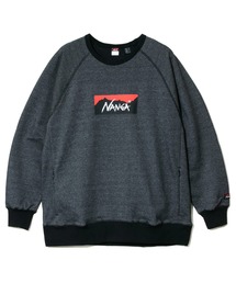 NANGA(iK)NANGA/iK@ECO HYBRID BOX LOGO SWEAT SHIRT(XEFbg)