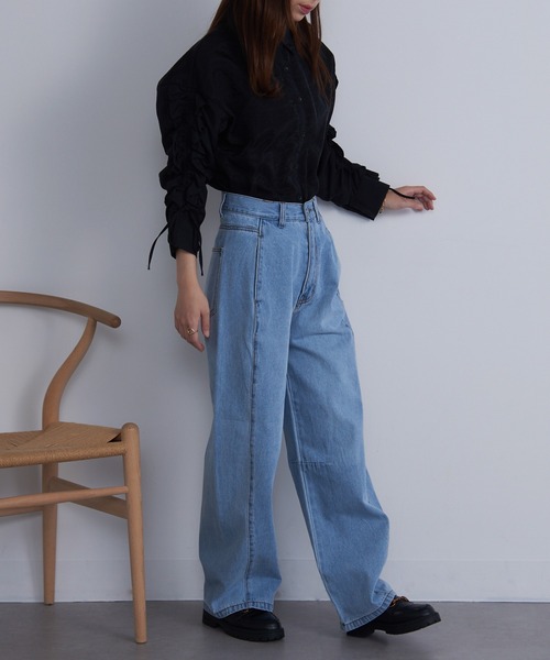 セール】【MAISON BREEZE】センターシームデニム DTK（デニムパンツ