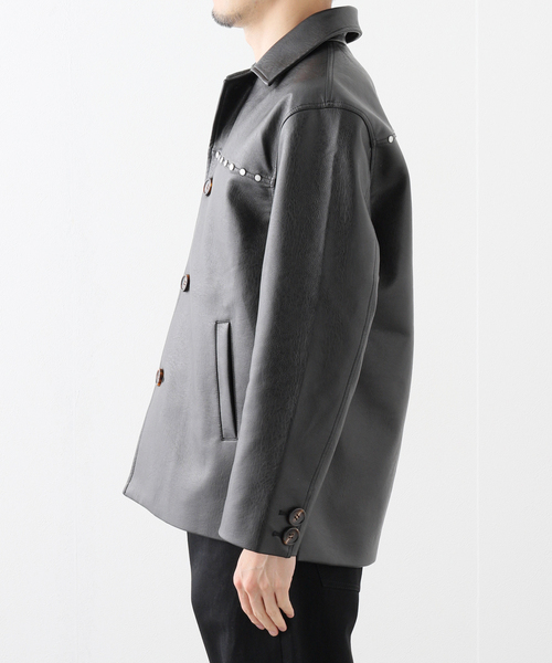 ジャケット・アウター AFB Studded Car Coat セール】【AFB / エーエフビー】STUDDED CAR COAT（その他アウター