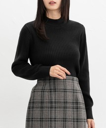 Honeys | 【ダイナホット・ハニぽか・ウォッシャブル】あったかリブ編ハイネック(ニット/セーター)