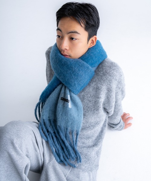 SINSS(シンス)のCashmere Blend Gradation Muffler / カシミヤブレンドグラデーションマフラー(マフラー)
