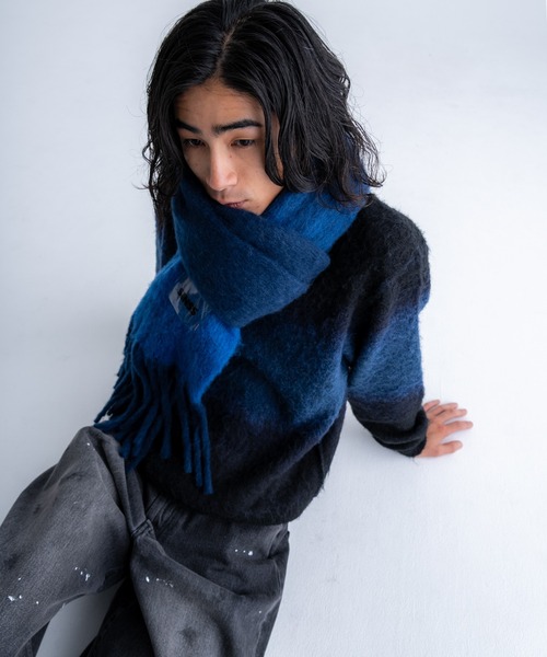 SINSS マフラー sinss_official_ 24AW 5TH DELIVERY Check muffler / チェック