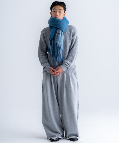 Cashmere Blend Gradation Muffler / カシミヤブレンド