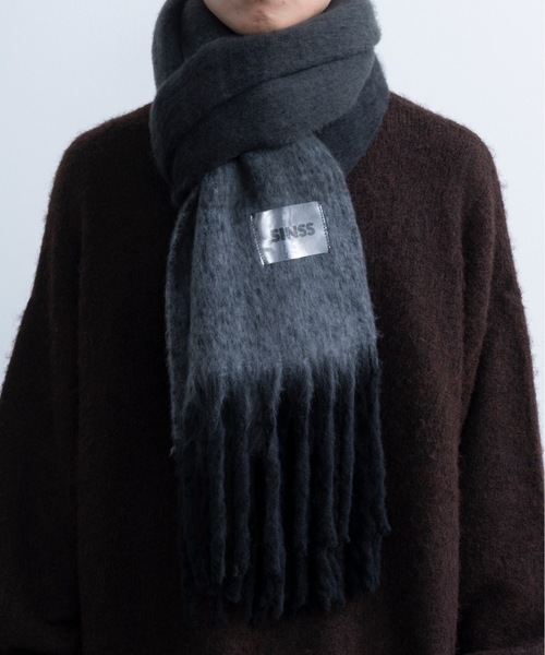 Cashmere Blend Gradation Muffler / カシミヤブレンドグラデーション