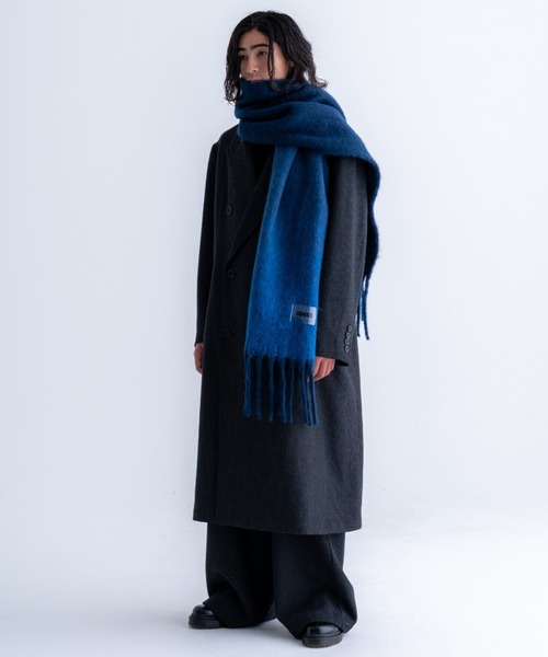 Cashmere Blend Gradation Muffler / カシミヤブレンド