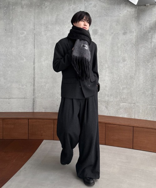 Cashmere Blend Gradation Muffler / カシミヤブレンド Cashmere Blend Gradation Muffler / カシミヤブレンド