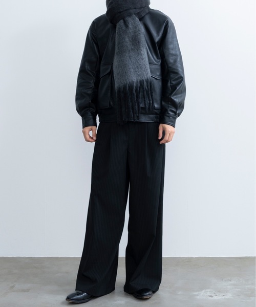 the toe　PIGALLE SHAGGY MUFFLER　シャギーマフラー THETOE PIGALLE SHAGGY MUFFLER シャギーマフラー人気