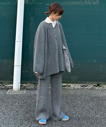 CORNERS | 【CORNERS by KR】ローゲージニットパンツ【セットアップ可能】(その他パンツ)