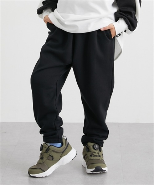 裏起毛サルエルパンツ（男の子・女の子）（その他パンツ