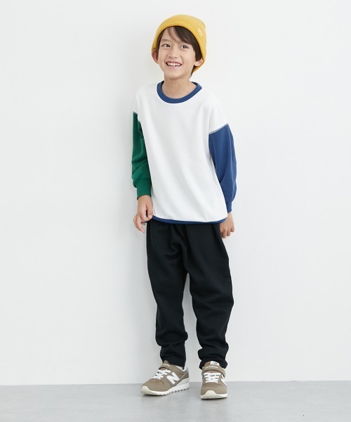 裏起毛サルエルパンツ（男の子・女の子）（その他パンツ