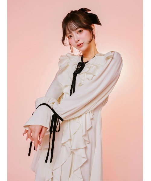 ダブルフリルミニワンピース（ワンピース）｜Darich（ダーリッチ