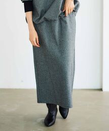 le.coeur blanc | チェックジャージータイトスカート(スカート)