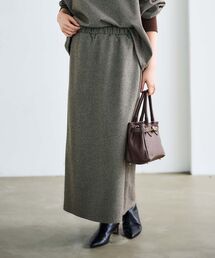 le.coeur blanc | チェックジャージータイトスカート(スカート)