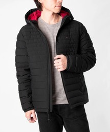 TOMMY HILFIGER | TOMMY HILFIGER STRETCH QUILTED HOODY トミーヒルフィガー ストレッチ キルト 中わたジャケット(ダウンジャケット/コート)