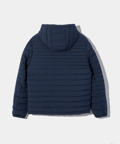 TOMMY HILFIGER（トミーヒルフィガー）の「TOMMY HILFIGER STRETCH QUILTED HOODY トミーヒルフィガー ストレッチ キルト 中わたジャケット（ダウンジャケット/コート・メンズ・ブラック/ネイビー・MEDIUM/LARGE/SMALL）」の19枚目の写真