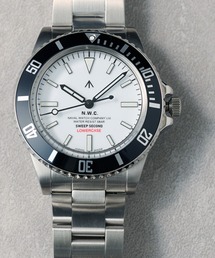 NAVAL WATCH（ナバルウォッチ）の「【NAVAL WATCH】PNP SV case / Strap White Dial W/BK Bezel（アナログ腕時計）」