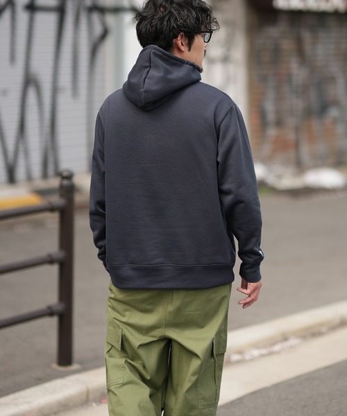 セール】【GERRY】別注 マウンテンロゴ 刺しゅう 裏起毛 パーカー