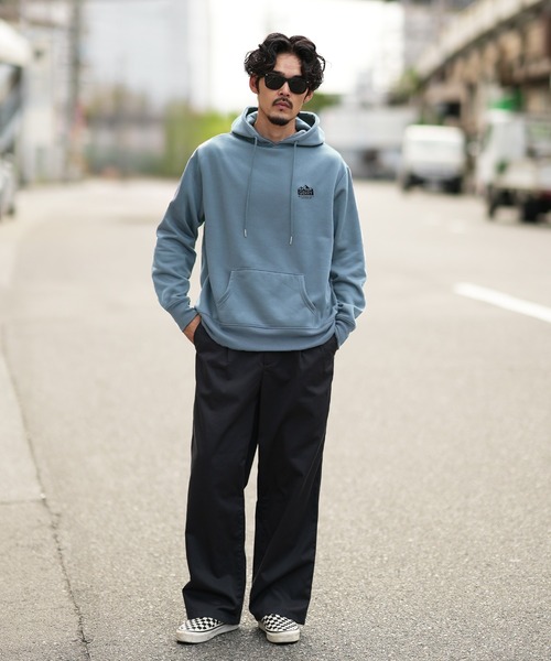 セール】【GERRY】別注 マウンテンロゴ 刺しゅう 裏起毛 パーカー