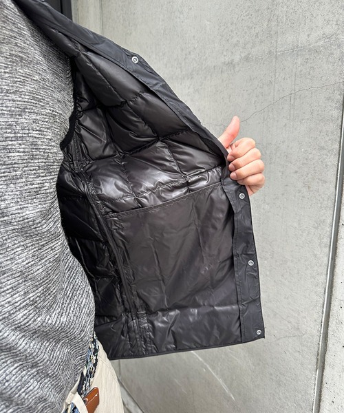 TAION（タイオン）の「【TAION】 V NECK BUTTON DOWNVEST Vネックボタンダウンベスト（ベスト・メンズ・ブラック/カーキ/チャコール/ベージュ/ネイビー/ライトグレー・1/2/3/4）」の20枚目の写真