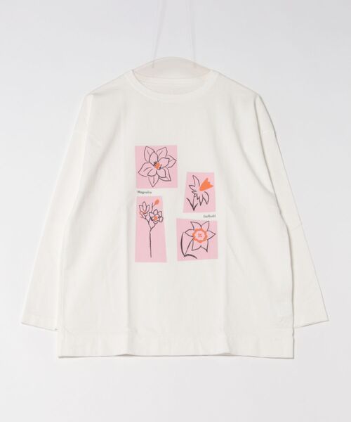 スプリングフラワープリント ロンTEE | NOMBRE IMPAIR