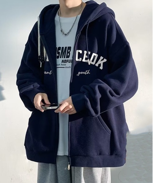 BRIEFING × ZOZO ジップパーカー ネイビー XL F6wQKXxFpjwh.jpg?width=768