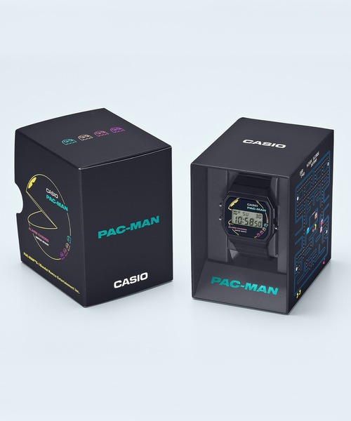 CASIO（カシオ）の「CASIO/カシオ 腕時計 CASIO CLASSIC "「パックマン」コラボレーションモデル" F-91WPC-1AJR（デジタル腕時計・メンズ・ブラック・FREE）」の4枚目の写真