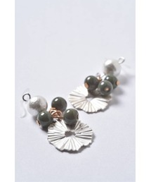 【Astyle】silvercircle樹脂ピアス(MA)