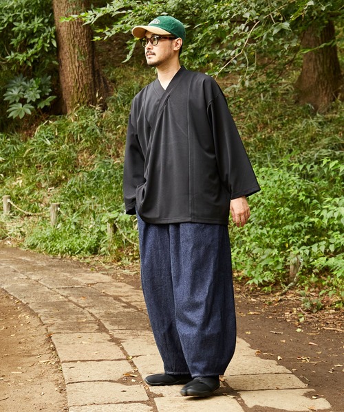 カヤ（カヤ）の「【カヤ】色ふメンズトップス（Tシャツ/カットソー・メンズ・スミクロ/エンジ/ベージュ・FREE）」の14枚目の写真