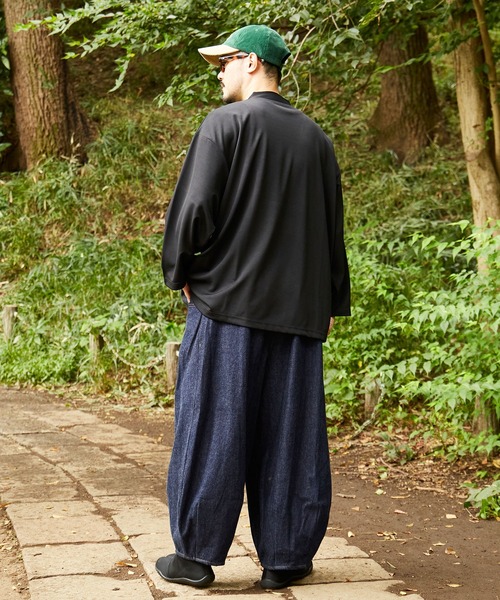 カヤ（カヤ）の「【カヤ】色ふメンズトップス（Tシャツ/カットソー・メンズ・スミクロ/エンジ/ベージュ・FREE）」の12枚目の写真