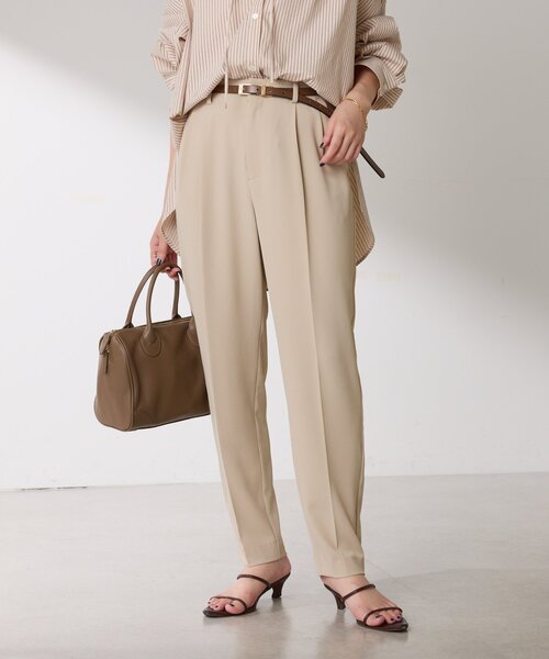 セール】ジャージスリムテーパードパンツ/セットアップ可/WEB限定