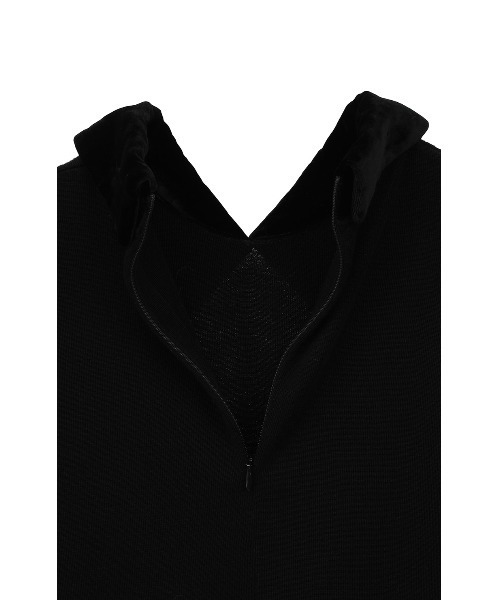 VELOR COLLAR KNIT TOPS（ニット/セーター）｜CLANE（クラネ）の