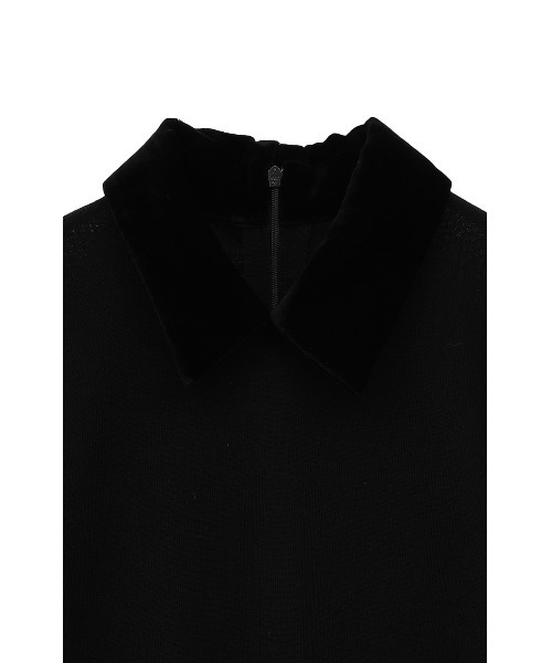 VELOR COLLAR KNIT TOPS（ニット/セーター）｜CLANE（クラネ）の