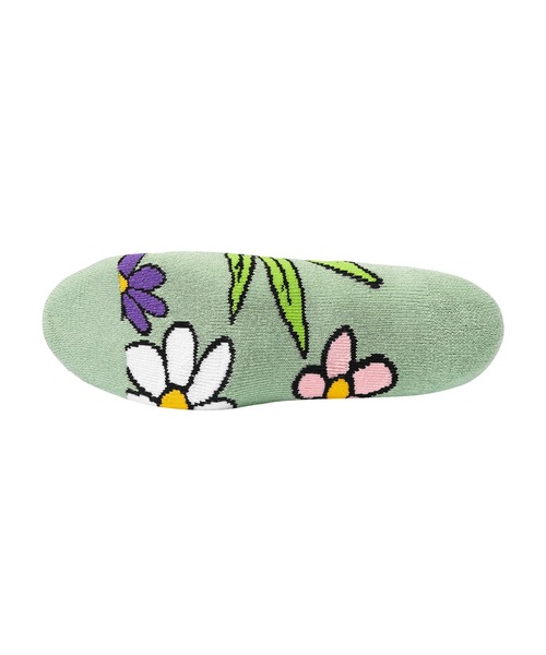 HUF（ハフ）の「GREEN BUDDY ALLERGIES SOCKS / HUF ハフ ソックス 靴下（ソックス/靴下・メンズ・ホワイト/グリーン・O/S）」の3枚目の写真