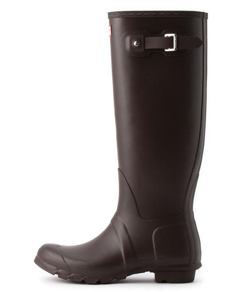 HUNTER（ハンター）の「ハンター/HUNTER ORIGINAL TALL（レインシューズ・レディース・ブラック/ダークブラウン・23cm/24cm/25cm）」の9枚目の写真