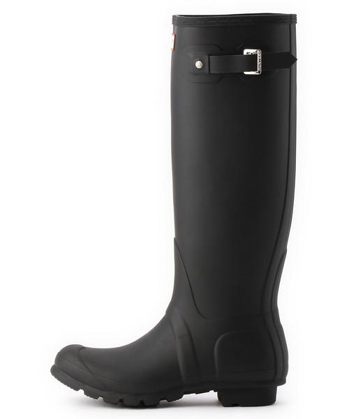 HUNTER（ハンター）の「ハンター/HUNTER ORIGINAL TALL（レインシューズ・レディース・ブラック/ダークブラウン・23cm/24cm/25cm）」の10枚目の写真