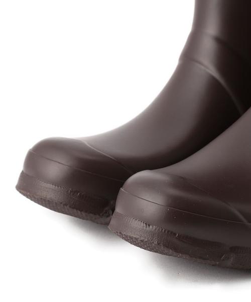 HUNTER（ハンター）の「ハンター/HUNTER ORIGINAL TALL（レインシューズ・レディース・ブラック/ダークブラウン・23cm/24cm/25cm）」の4枚目の写真