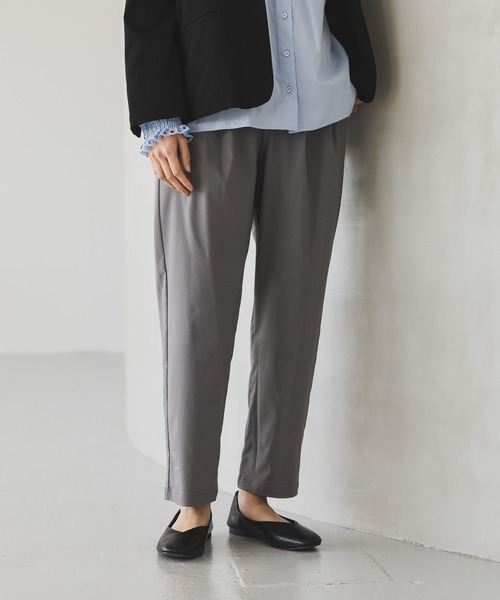 【みんなのリクエストパンツ】洗える楽ストレッチパンツ[プラス・トールサイズあり]《オケージョン2025》（スラックス）｜studio CLIP（スタディオクリップ）