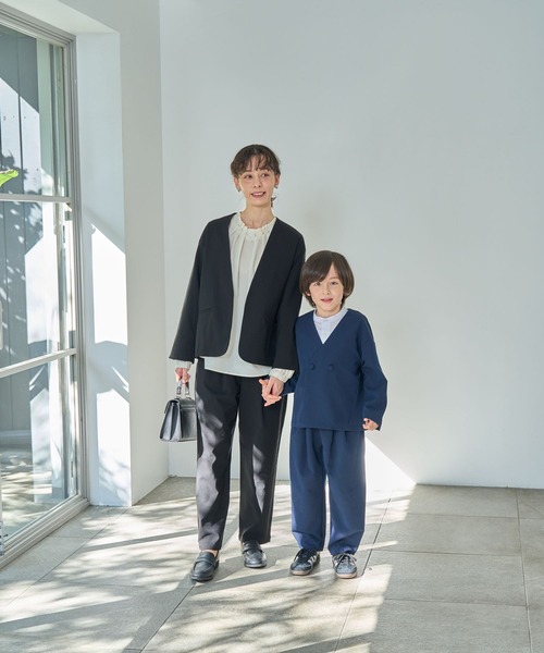 studio CLIP（スタディオクリップ）の「【みんなのリクエストパンツ】洗える楽ストレッチパンツ[プラス・トールサイズあり]《オケージョン2025》（その他パンツ・レディース・ネイビー/グレー/ブラック/ライトベージュ・SMALL/MEDIUM/LARGE/X-LARGE/XX-LARGE/XXX-LARGE/TF）」の9枚目の写真