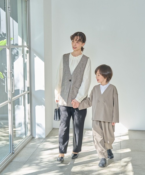 studio CLIP（スタディオクリップ）の「【みんなのリクエストパンツ】洗える楽ストレッチパンツ[プラス・トールサイズあり]《オケージョン2025》（その他パンツ・レディース・ネイビー/グレー/ブラック/ライトベージュ・SMALL/MEDIUM/LARGE/X-LARGE/XX-LARGE/XXX-LARGE/TF）」の8枚目の写真